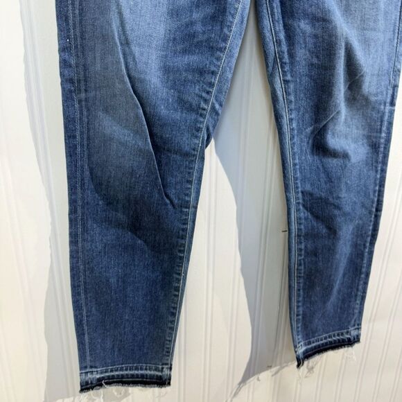 Citizens of Humanity Jeans Rocket Crop High Rise Skinny Raw Hem Stretch Size 28 - Picture 5 of 12